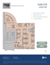 1600 N Desert Dr, Tempe, AZ à vendre Plan d’étage– Image 1 sur 8