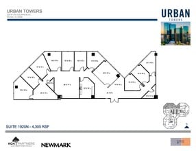 222 W Las Colinas Blvd, Irving, TX à louer Plan d’étage– Image 1 sur 1