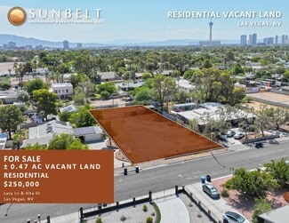 Plus de détails pour 0 Lacy Lane, Las Vegas, NV - Terrain à vendre