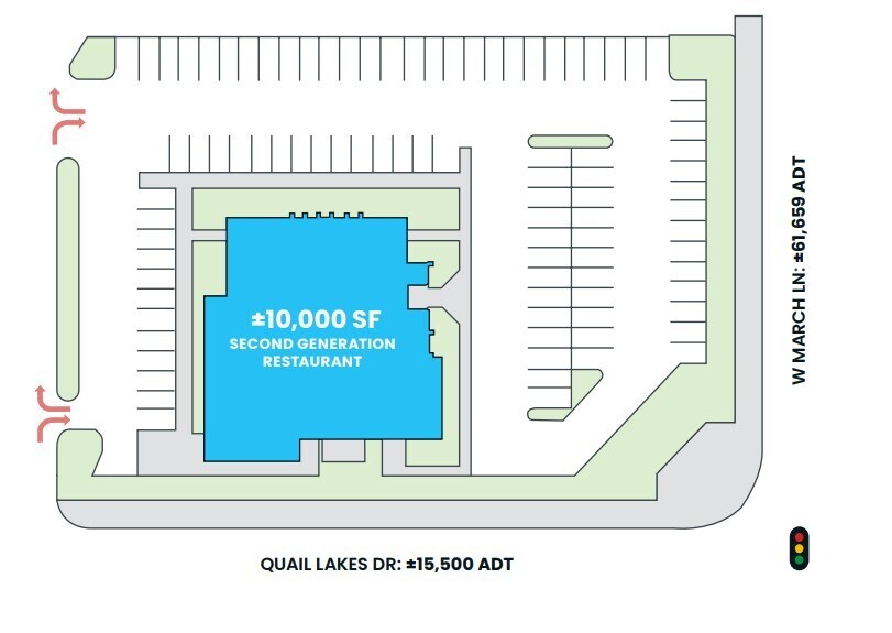 2593 W March Ln, Stockton, CA à louer - Plan de site – Image 2 sur 2
