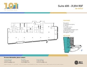 101 W Colfax Ave, Denver, CO à louer Plan d’étage– Image 1 sur 1