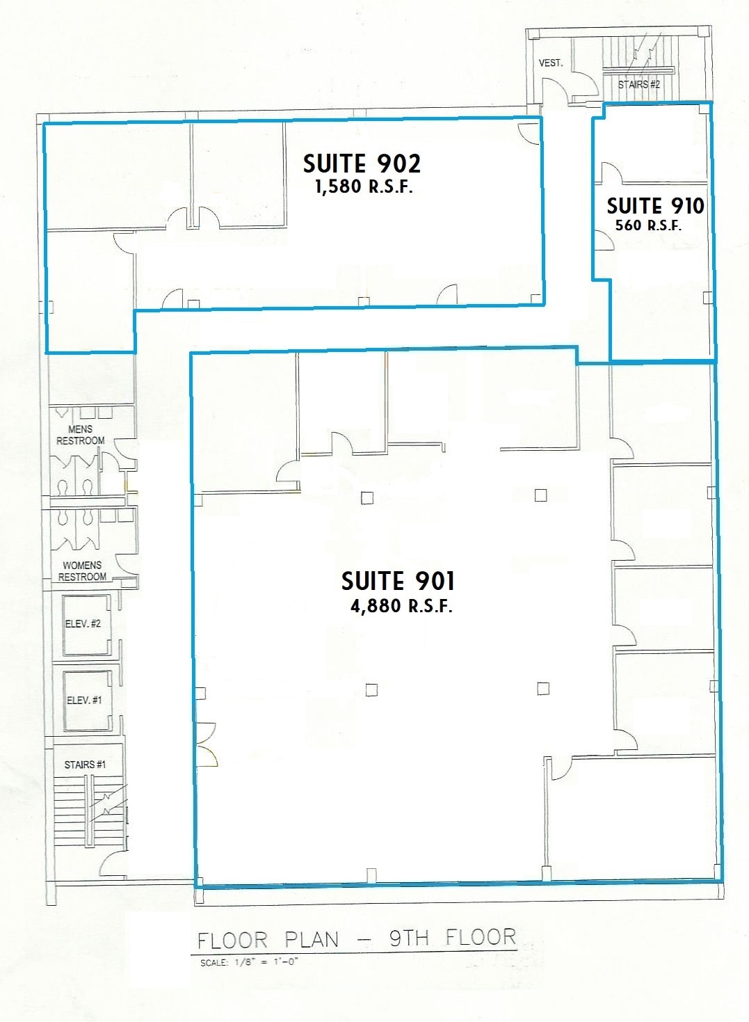 807 Brazos St, Austin, TX à louer Plan d’étage– Image 1 sur 4