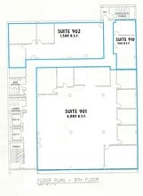 807 Brazos St, Austin, TX à louer Plan d’étage– Image 1 sur 4