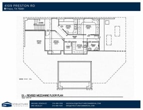 4109 Preston Rd, Frisco, TX à louer Plan d’étage– Image 1 sur 9