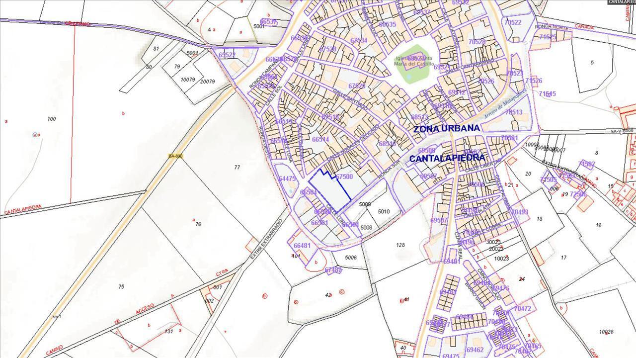 Terrain dans Cantalapiedra à vendre Plan d’étage– Image 1 sur 21