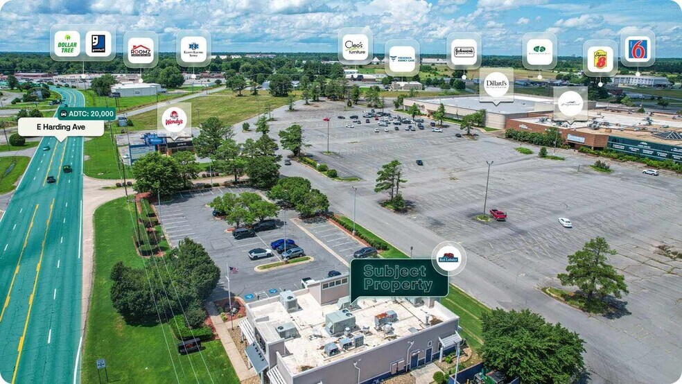 3000 Pines Mall Dr, Pine Bluff, AR à vendre - Photo de l’immeuble – Image 2 sur 2