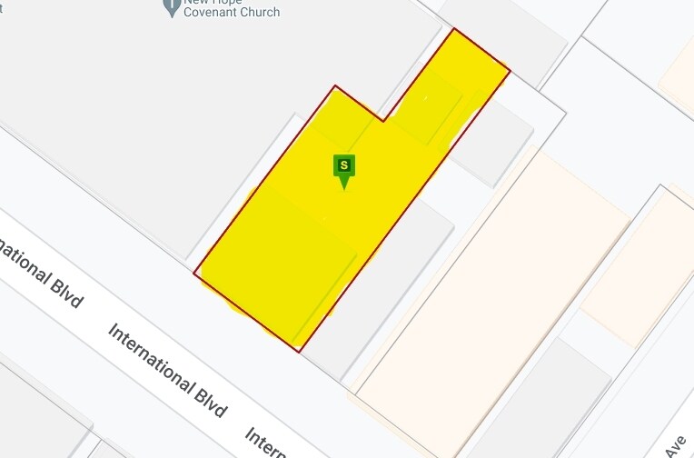 2324-2332 International Blvd, Oakland, CA à vendre - Plan cadastral – Image 2 sur 5