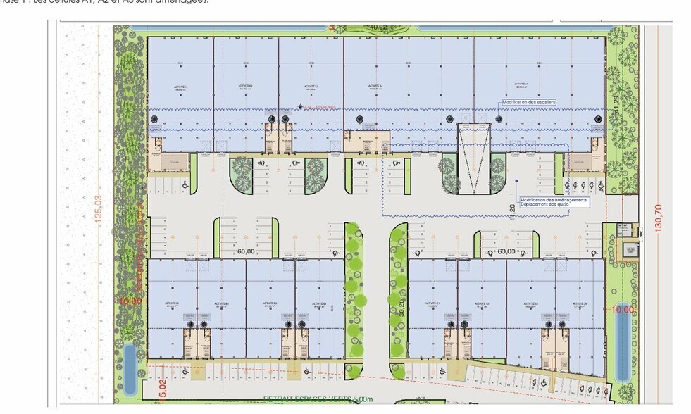 Local d’activités dans Serris à louer - Plan de site – Image 3 sur 3