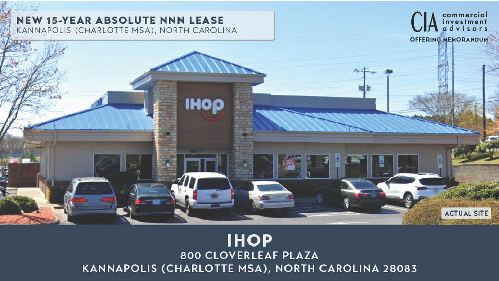 800 Cloverleaf Plz, Kannapolis, NC à vendre - Photo de l’immeuble – Image 1 sur 5