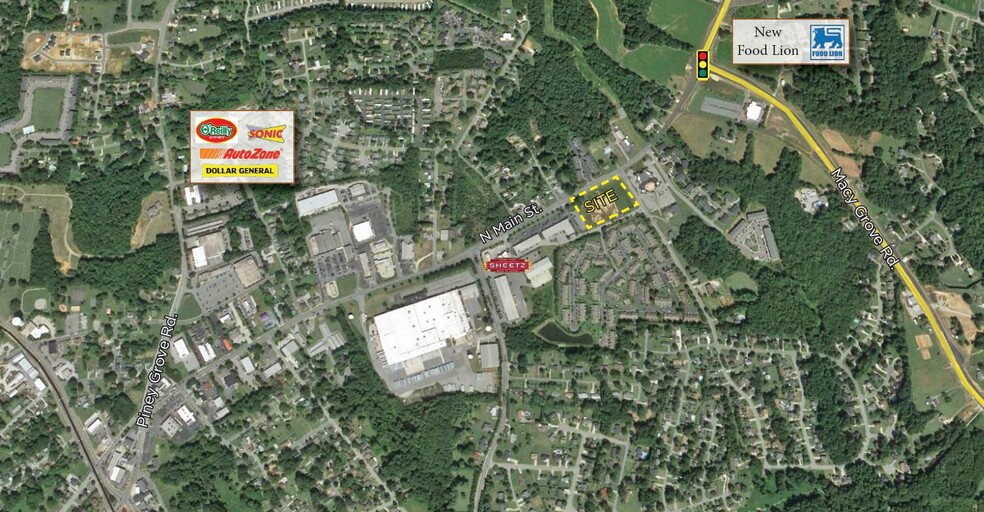 00 N Main St, Kernersville, NC à louer - Photo de l’immeuble – Image 1 sur 4