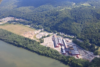 2481 River Rd, Beech Bottom, WV - Vue aérienne vue de carte