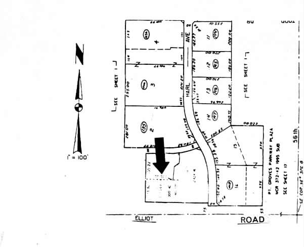 1804 W Elliot Rd, Tempe, AZ à louer - Plan cadastral – Image 2 sur 5