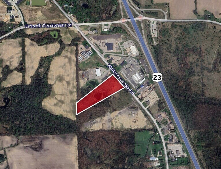 Whitmore Lake Rd, Whitmore Lake, MI à vendre - Photo de l’immeuble – Image 1 sur 2