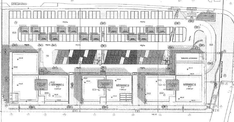 Bureau dans Aix-en-Provence à louer Plan de site– Image 1 sur 2