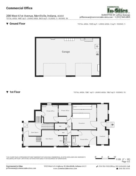 200 W 61st Ave, Merrillville, IN à vendre - Plan d’étage – Image 3 sur 28