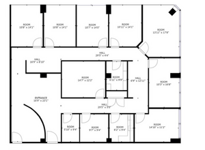 6299 Airport Rd, Mississauga, ON à louer Plan d’étage– Image 1 sur 1