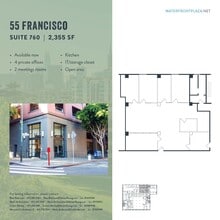 1700 Montgomery St, San Francisco, CA à louer Plan d’étage– Image 1 sur 1