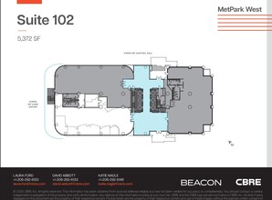 1100 Olive Way, Seattle, WA à louer Plan d’étage– Image 1 sur 1