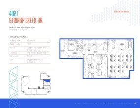 4016-4025 Stirrup Creek Dr, Durham, NC à louer Plan d’étage– Image 1 sur 1