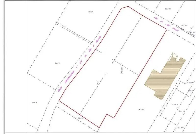 Terrain dans Gallardon à vendre - Plan d’étage – Image 3 sur 4