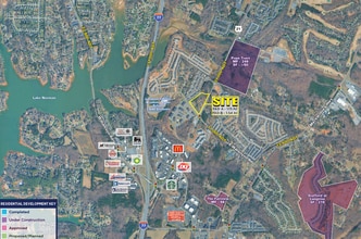 124 Waterlynn Road, Mooresville, NC - Vue aérienne vue de carte - Image1