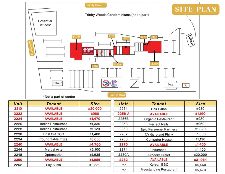 2246-2286 Sunrise Blvd, Gold River, CA à louer - Photo de l’immeuble – Image 3 sur 13