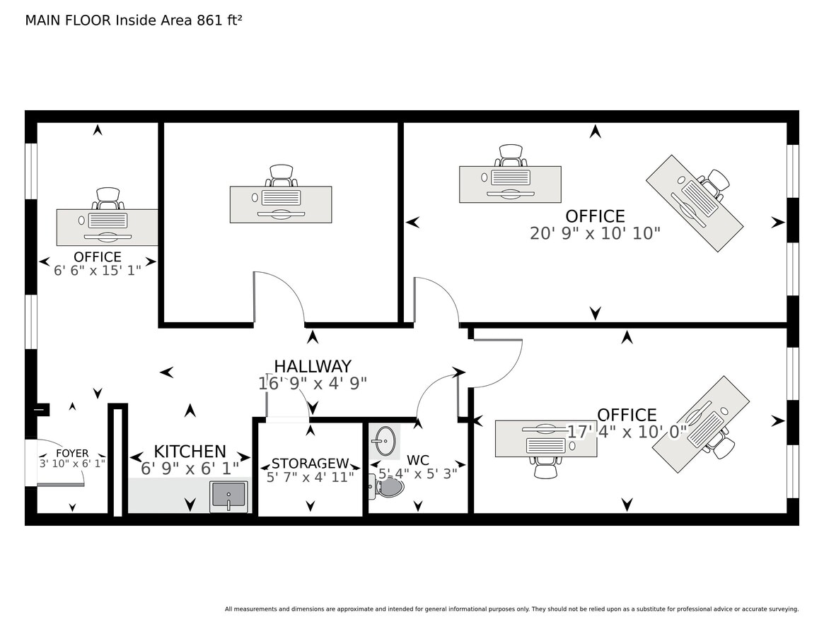 8607-8609 2nd Ave, Silver Spring, MD 20910 - Lot 305-A - - Plan d’étage - Image 1 of 16