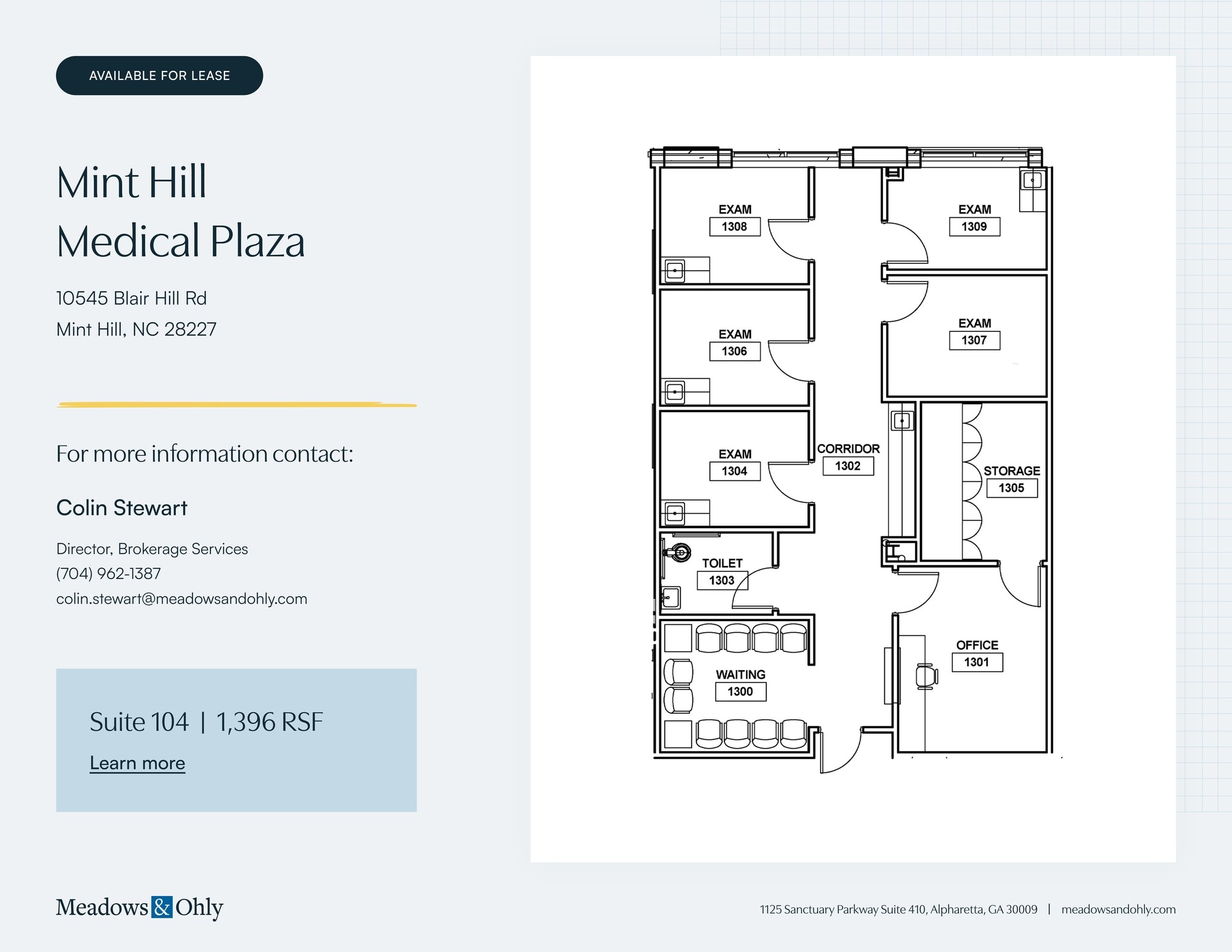 10545 Blair Rd, Charlotte, NC à louer Plan de site– Image 1 sur 1