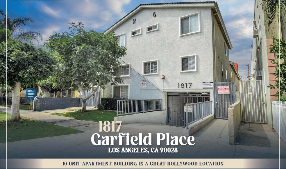 1817 Garfield Pl, Los Angeles, CA à vendre - Photo de l’immeuble – Image 1 sur 10