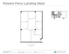 6445 Powers Ferry Rd NW, Atlanta, GA à louer Plan d’étage– Image 1 sur 1