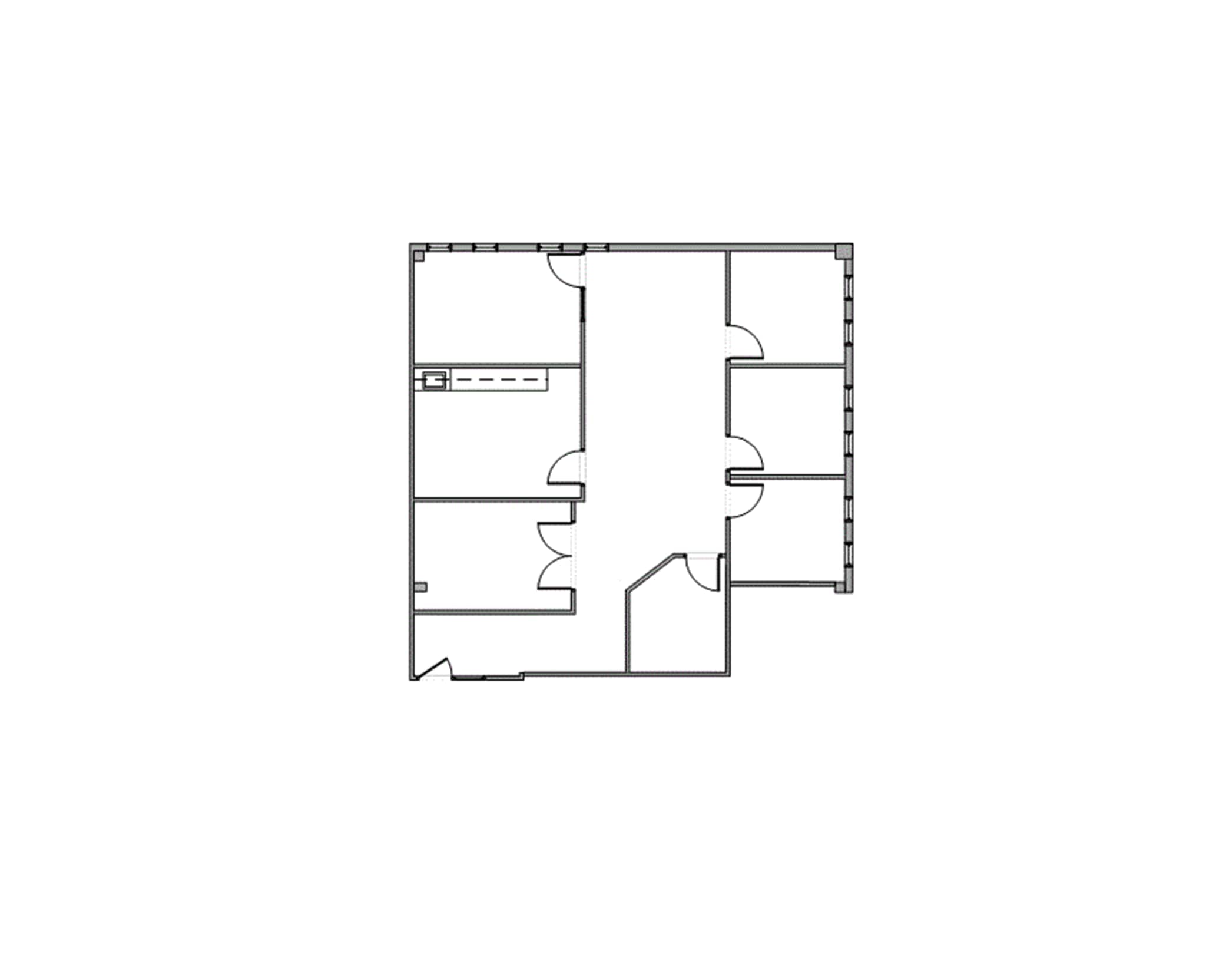 4101 Greenbriar Dr, Houston, TX à louer Plan d’étage– Image 1 sur 1