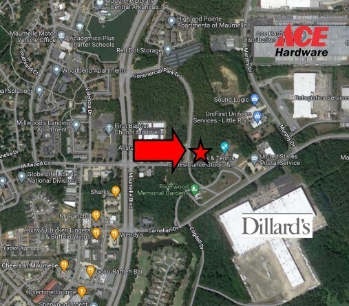 Commercial Park Drive Dr, Maumelle, AR à vendre - Photo de l’immeuble – Image 1 sur 1
