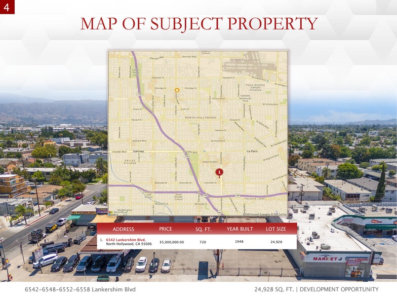 6542 - 6558 Lankershim Blvd, North Hollywood, CA à vendre - Photo de l’immeuble – Image 3 sur 4