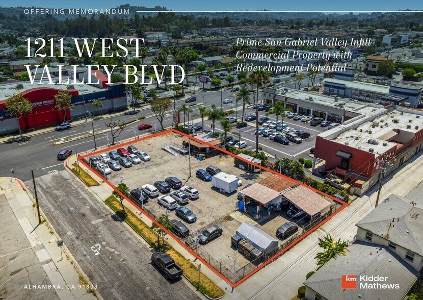 1211 W Valley Blvd, Alhambra, CA à vendre - Photo de l’immeuble – Image 1 sur 10