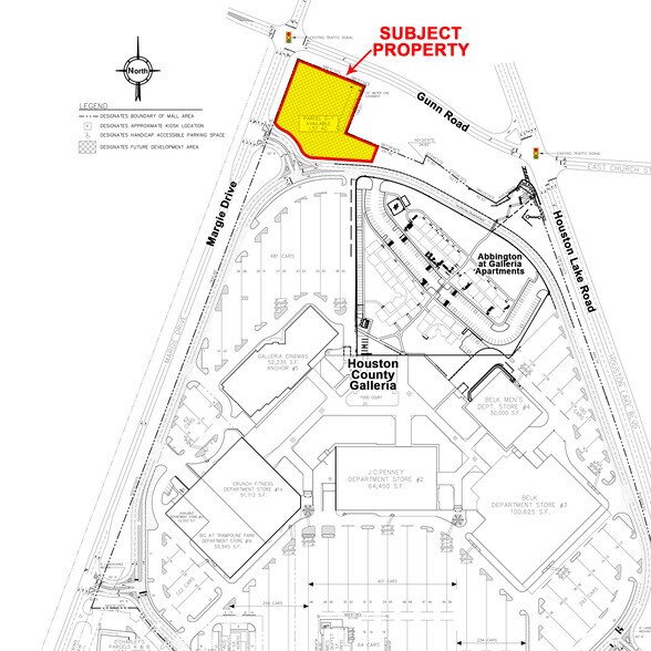 Margie Dr at Gunn Rd, Centerville, GA à vendre - Plan de site – Image 2 sur 3