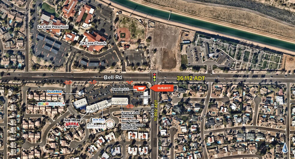 6345 E Bell Rd, Scottsdale, AZ à louer - Photo de l’immeuble – Image 1 sur 4