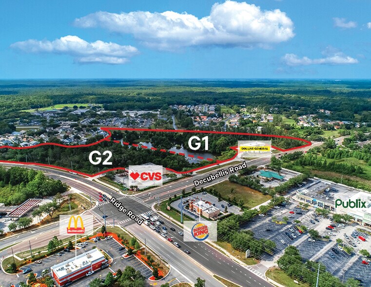 11321 Town Center Rd, New Port Richey, FL à vendre - Aérien – Image 3 sur 6