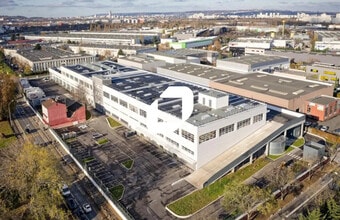 56 Avenue Louis Roche, Gennevilliers, HDS - Vue aérienne  vue de carte