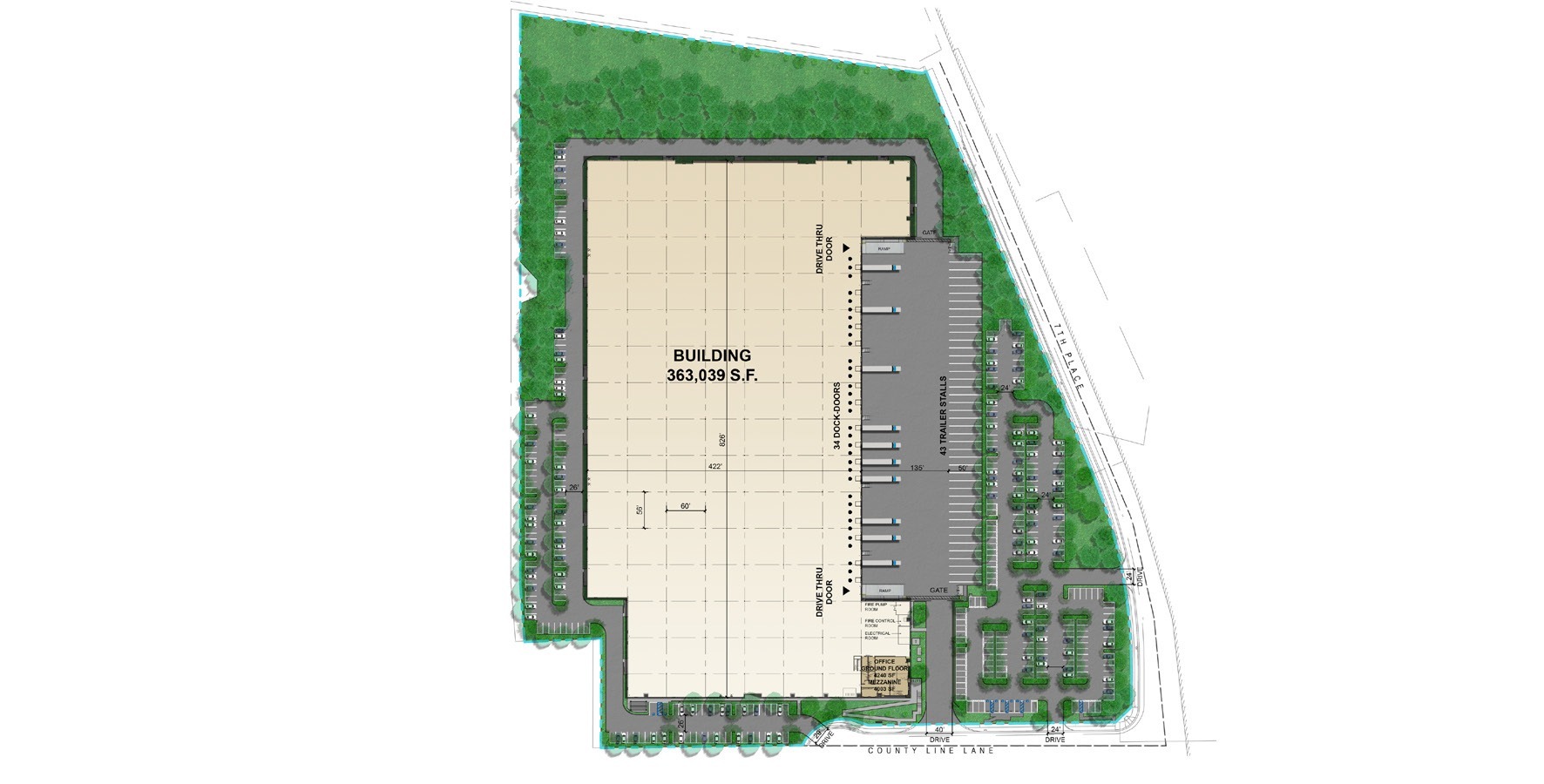 33800 County Line Ln, Yucaipa, CA à louer Plan d’étage– Image 1 sur 1