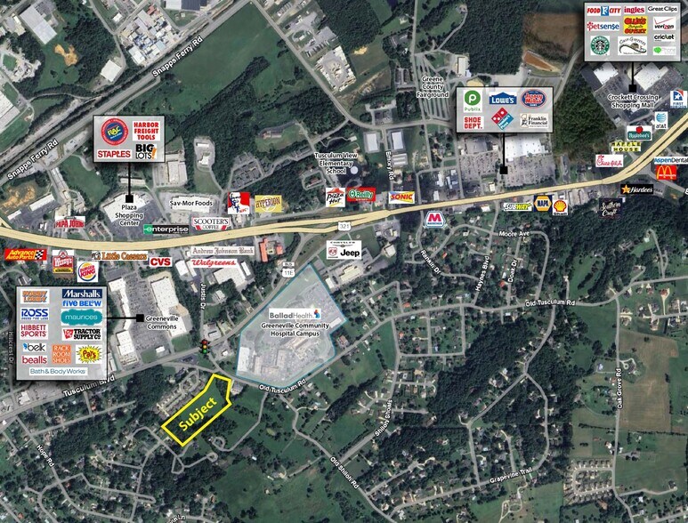 TBD Old Tusculum Rd, Greeneville, TN à vendre - Photo de l’immeuble – Image 3 sur 4