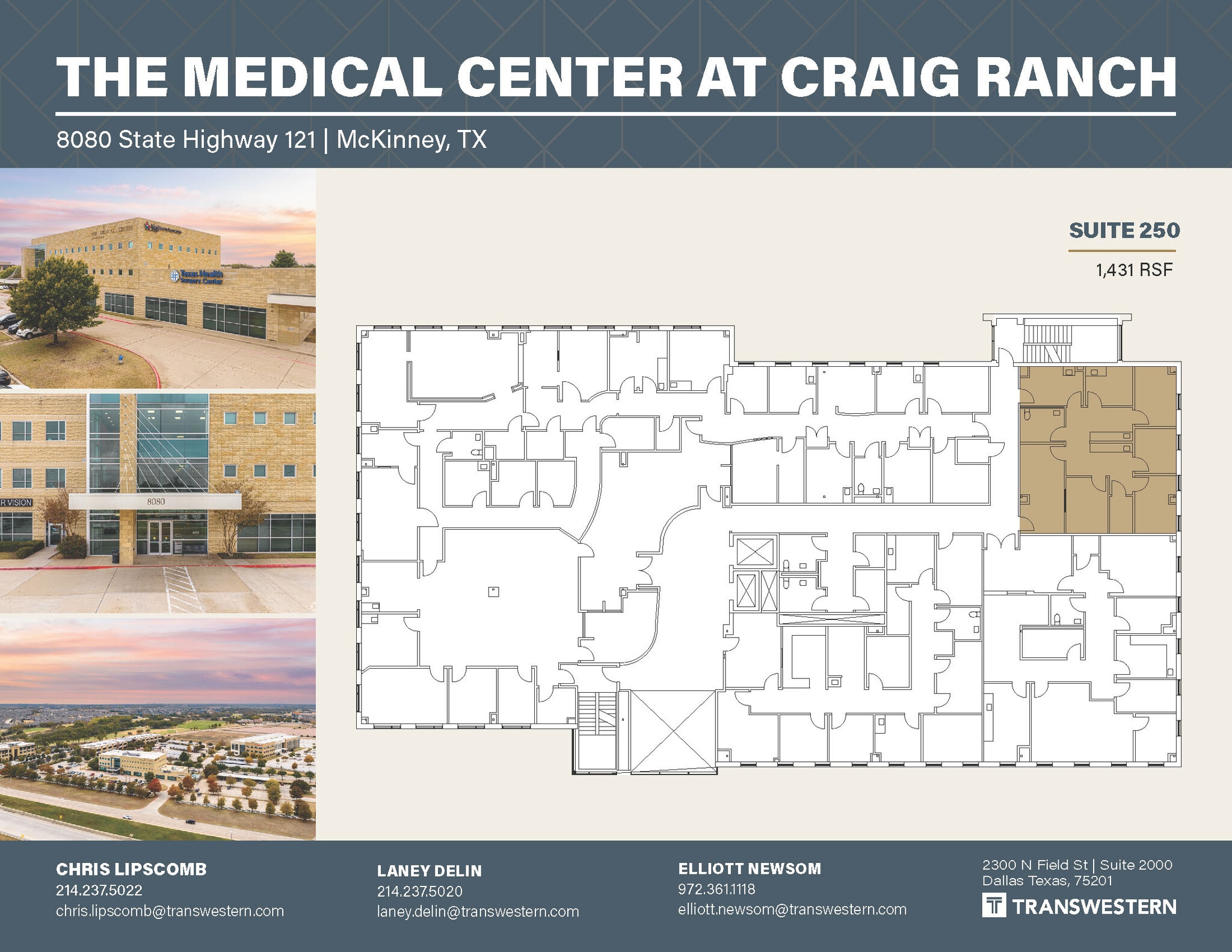 8080 State Highway 121, McKinney, TX à louer Plan d’étage– Image 1 sur 1