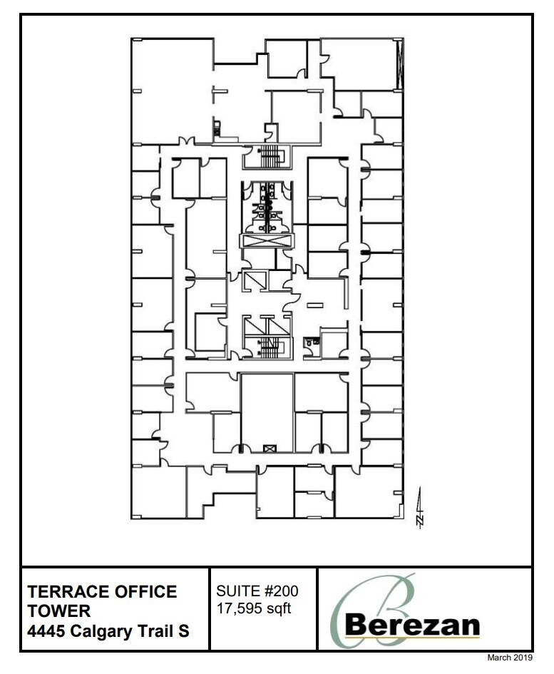 4445 Calgary Trl, Edmonton, AB à louer Plan d’étage– Image 1 sur 1