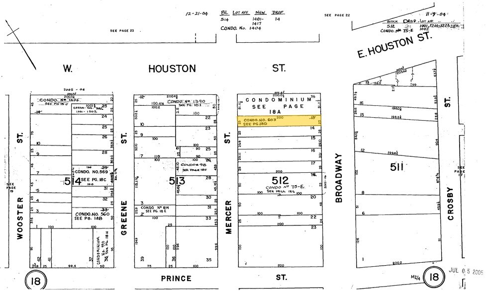 170 Mercer St, New York, NY à vendre - Plan cadastral – Image 2 sur 14
