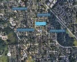 2021 Bunker Hill Rd NE, Washington, DC - VUE AÉRIENNE  vue de carte