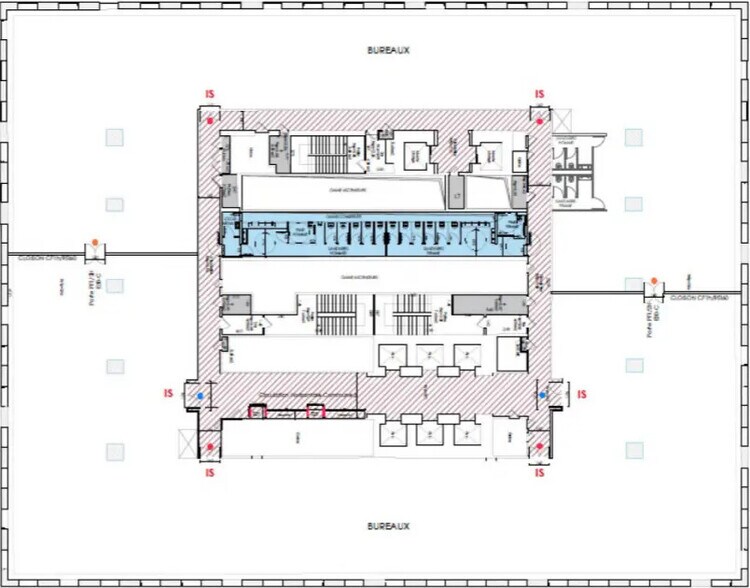 Bureau dans Courbevoie à louer - Plan d’étage – Image 1 sur 1