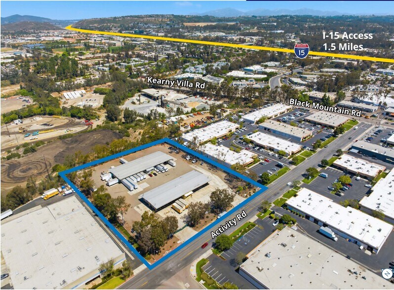 9320 Activity Rd, San Diego, CA à louer - Aérien – Image 3 sur 7