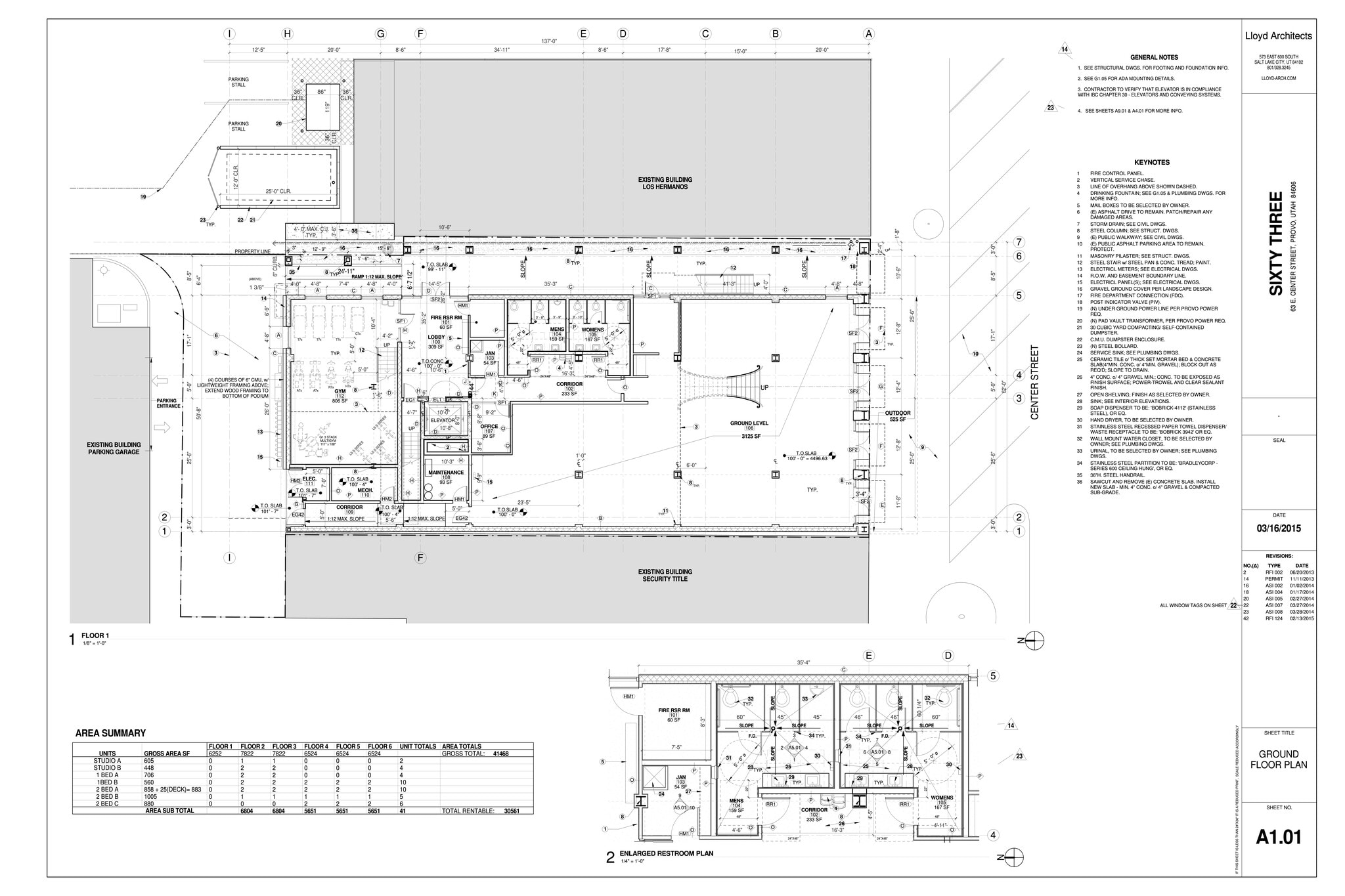 63 E Center St, Provo, UT à louer Plan de site– Image 1 sur 22