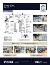 950 17th St, Denver, CO à louer Plan d’étage– Image 1 sur 1