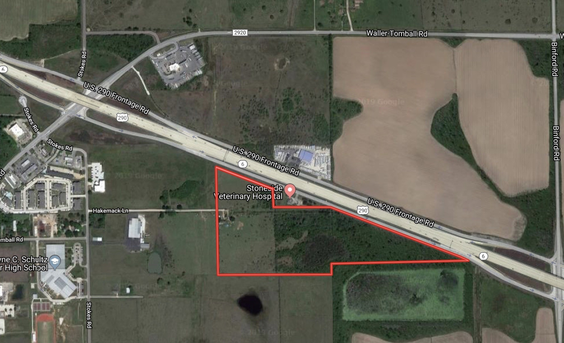 290 E Of Fm 2920, Waller, TX à vendre Aérien– Image 1 sur 2