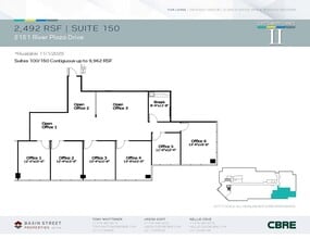 2150 River Plaza Dr, Sacramento, CA à louer Plan d’étage– Image 1 sur 2